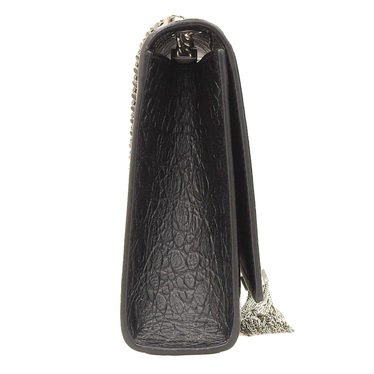 Kate Tassel Medium Calfskin Black 354119