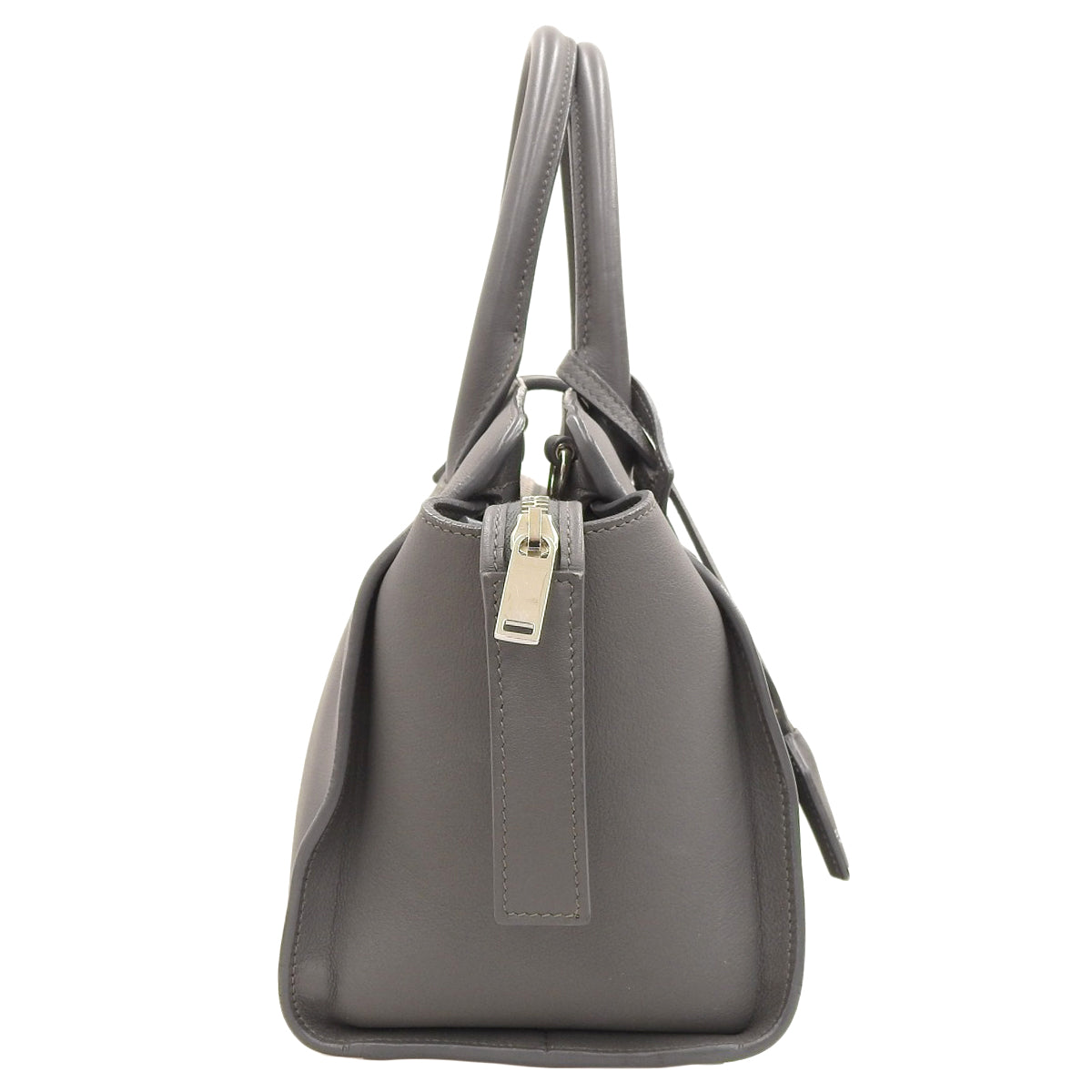 Downtown Baby Cabas Leather Gray 653567