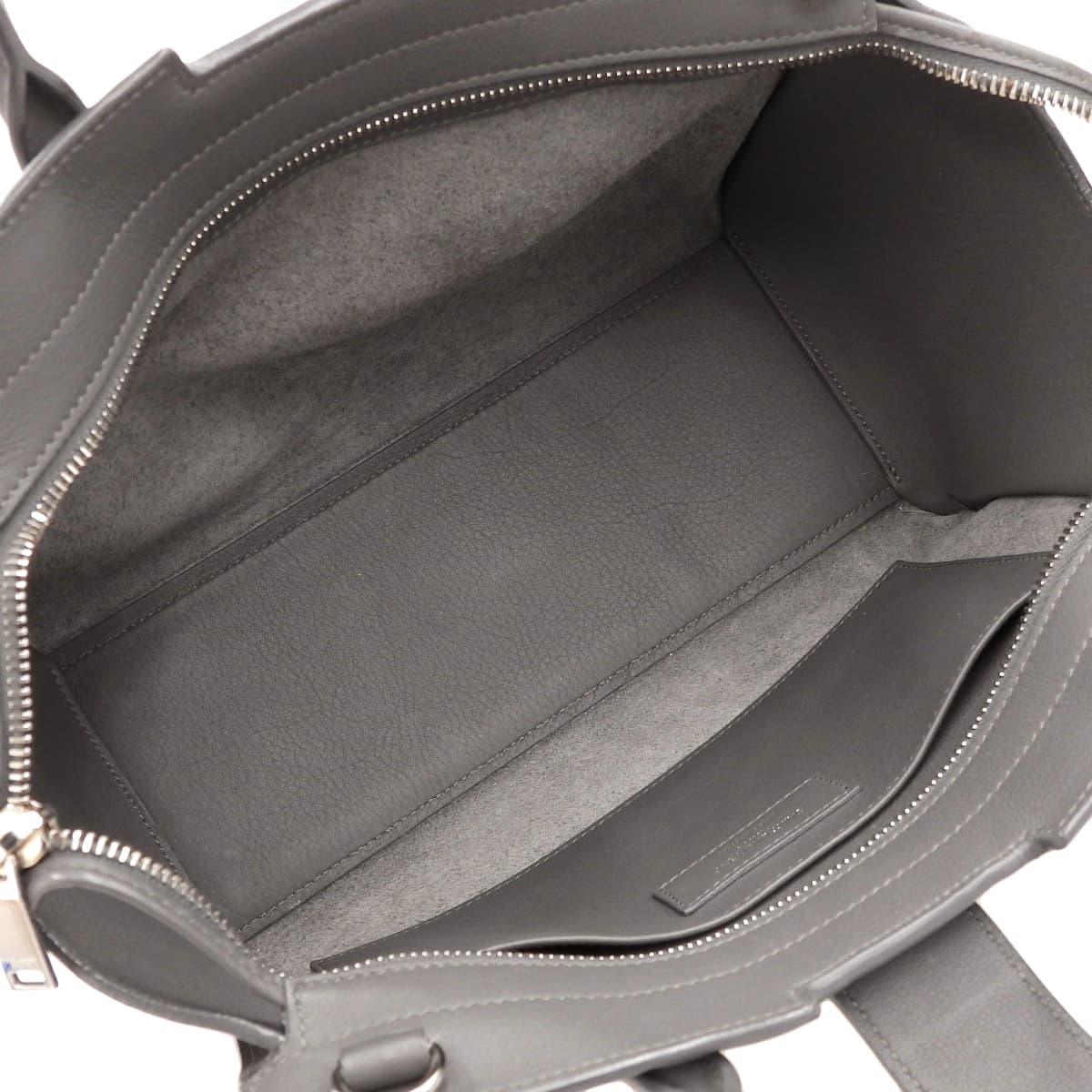 Downtown Baby Cabas Leather Gray 653567