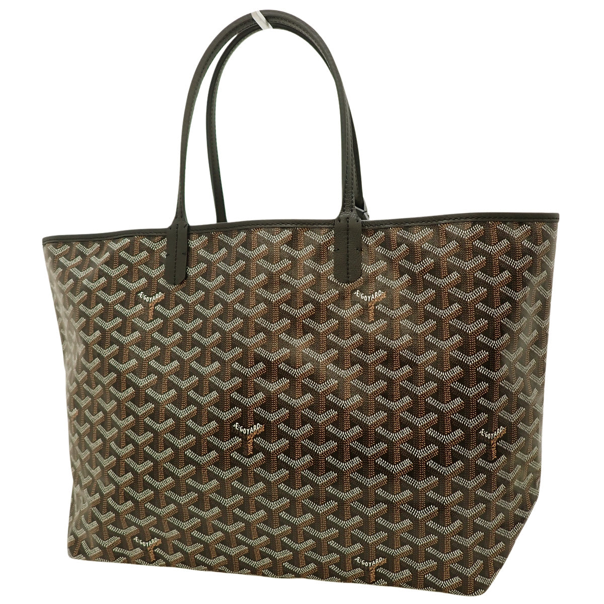 圣路易斯 PM PVC涂层帆布 Goyardine帆布黑色