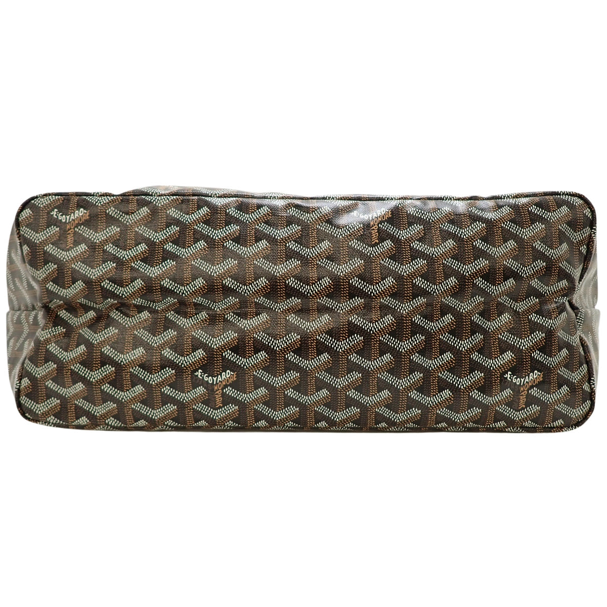 圣路易斯 PM PVC涂层帆布 Goyardine帆布黑色