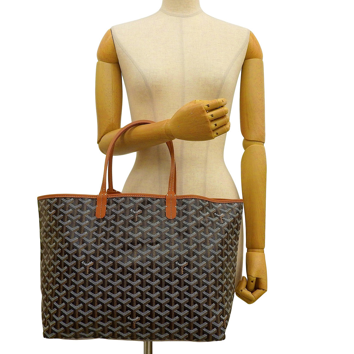 Saint Louis PM PVC coated canvas brown