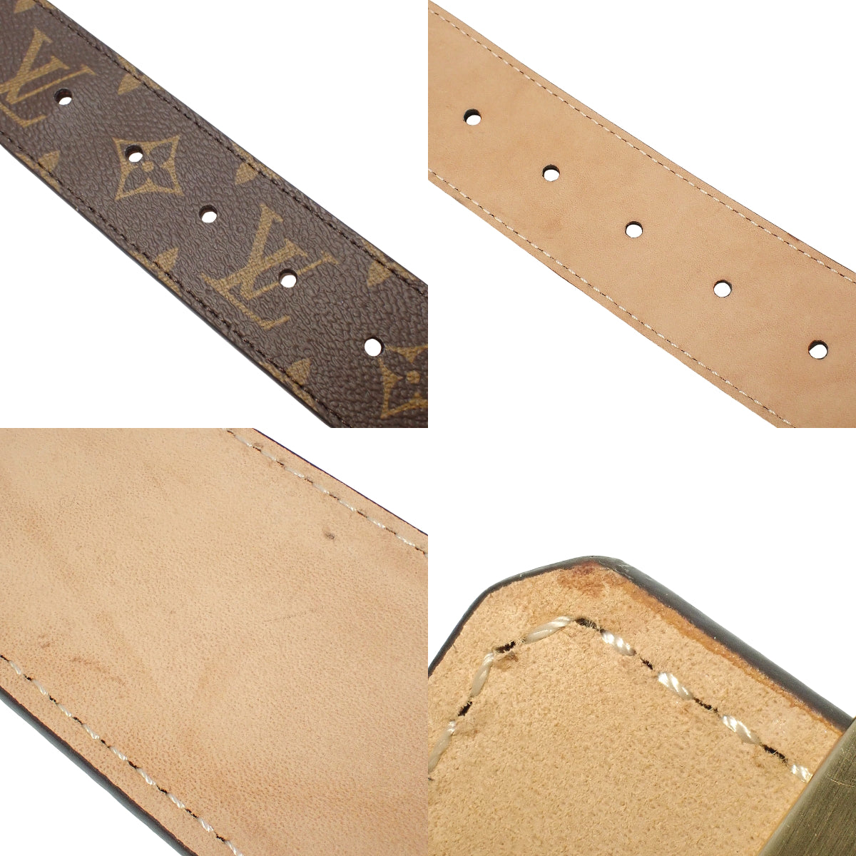 モノグラム サンチュール・LV イニシャル 40MM M9608