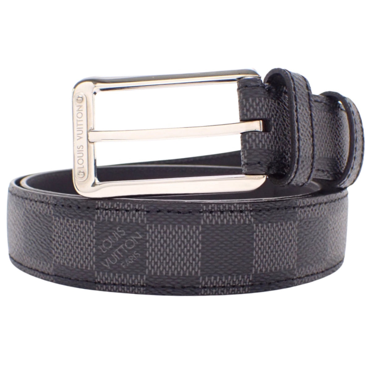 Damier Graphite ceinture force 85/34 M9636