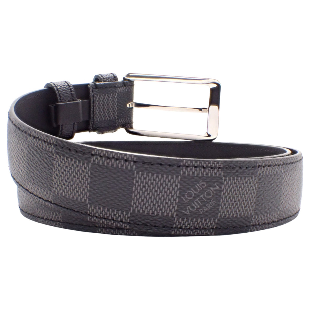 Damier Graphite ceinture force 85/34 M9636
