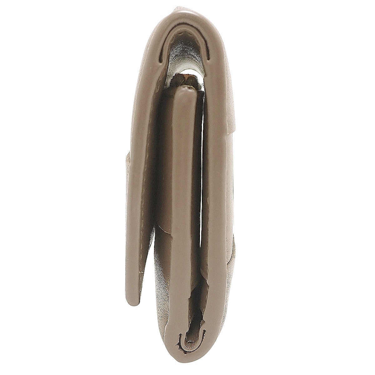 Maxine Intrecciato 三折钱包,棕色小牛皮,货号 667127