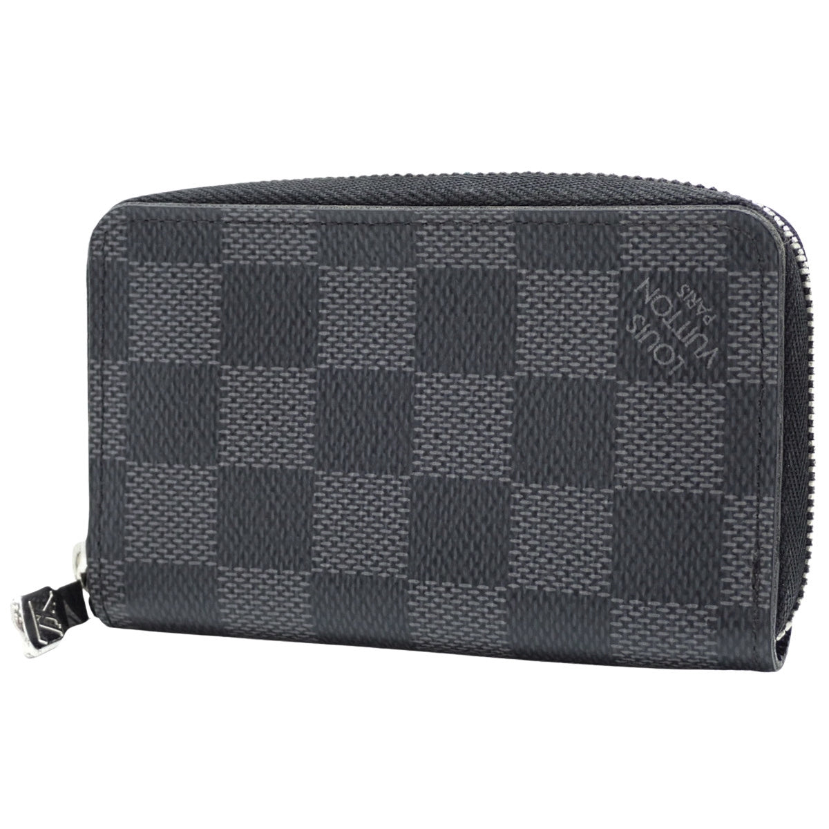 Damier Graphite Zippy 零钱包 黑色/灰色 N63076