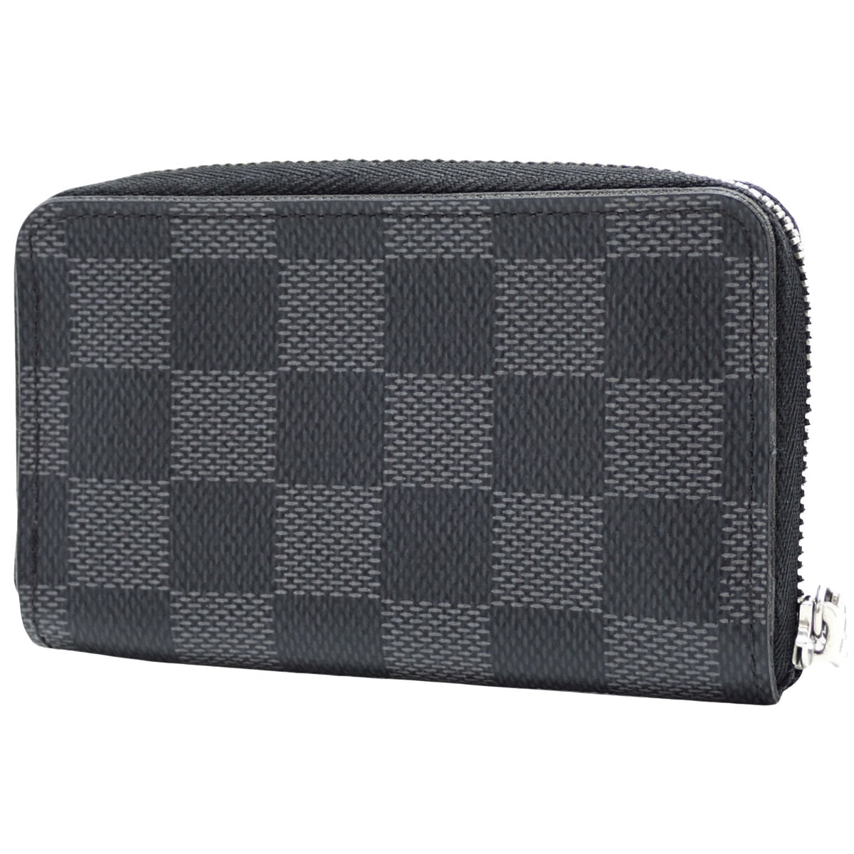 Damier Graphite Zippy 零钱包 黑色/灰色 N63076
