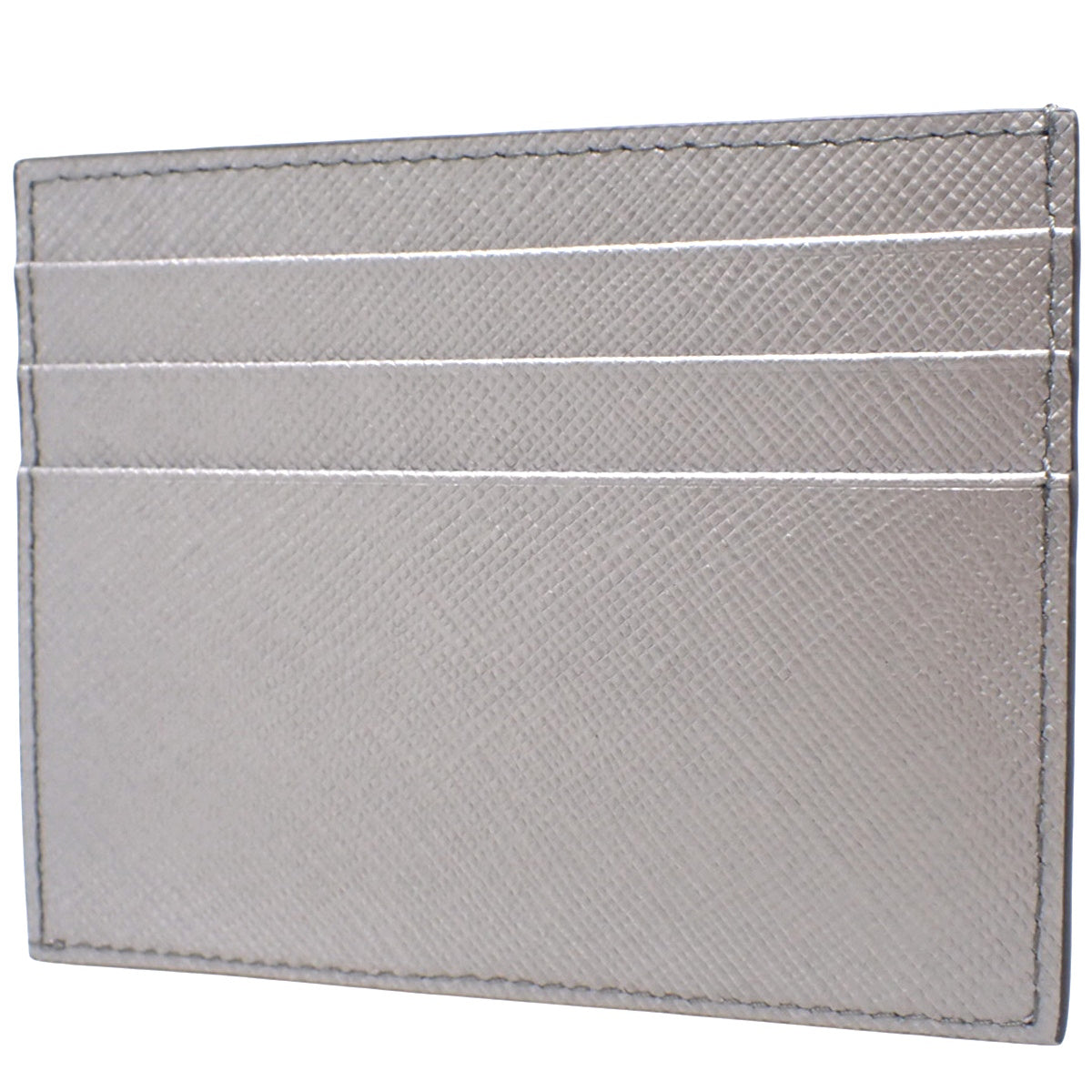 Saffiano皮革三角标志卡包 CROMO 1MC223