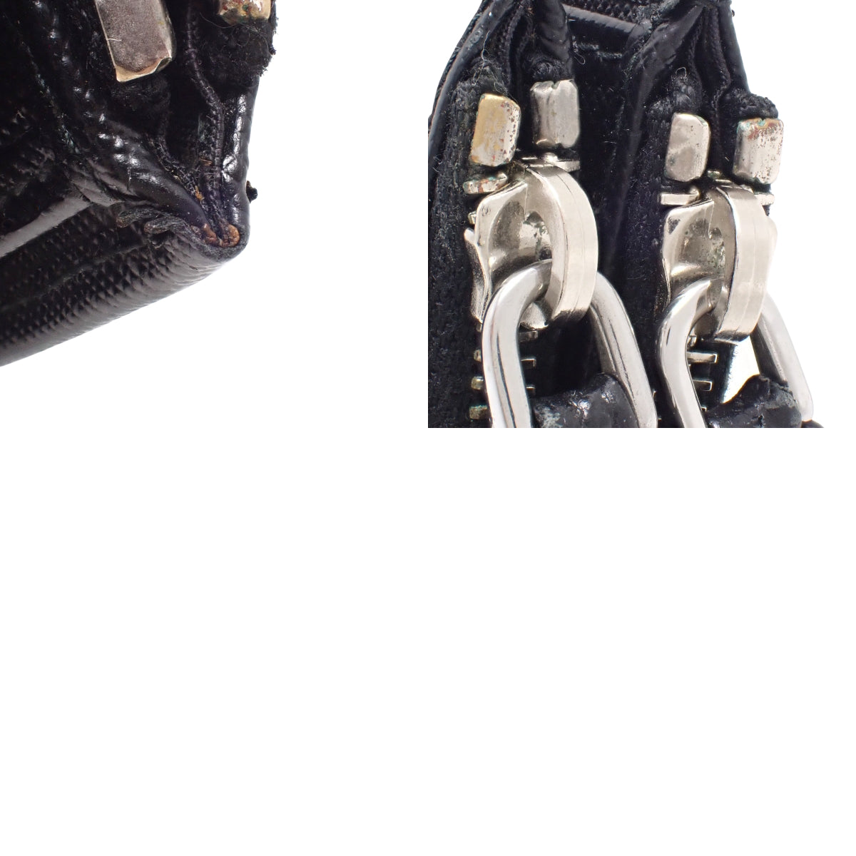 コンパクト 二つ折り 財布 サフィアーノレザー ネロ 2M1338