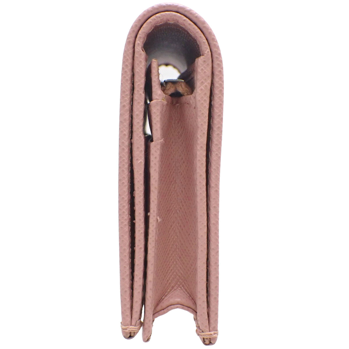 Triangle Wallet in Saffiano Leather SAFFIANO TRIANG PESCO1 1MV021