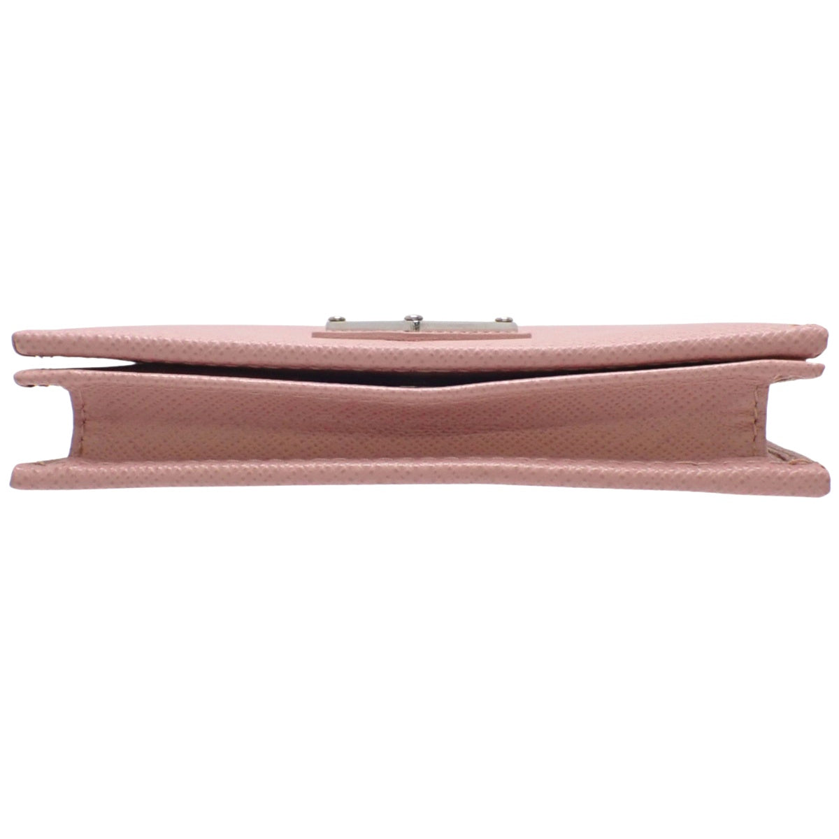 Triangle Wallet in Saffiano Leather SAFFIANO TRIANG PESCO1 1MV021