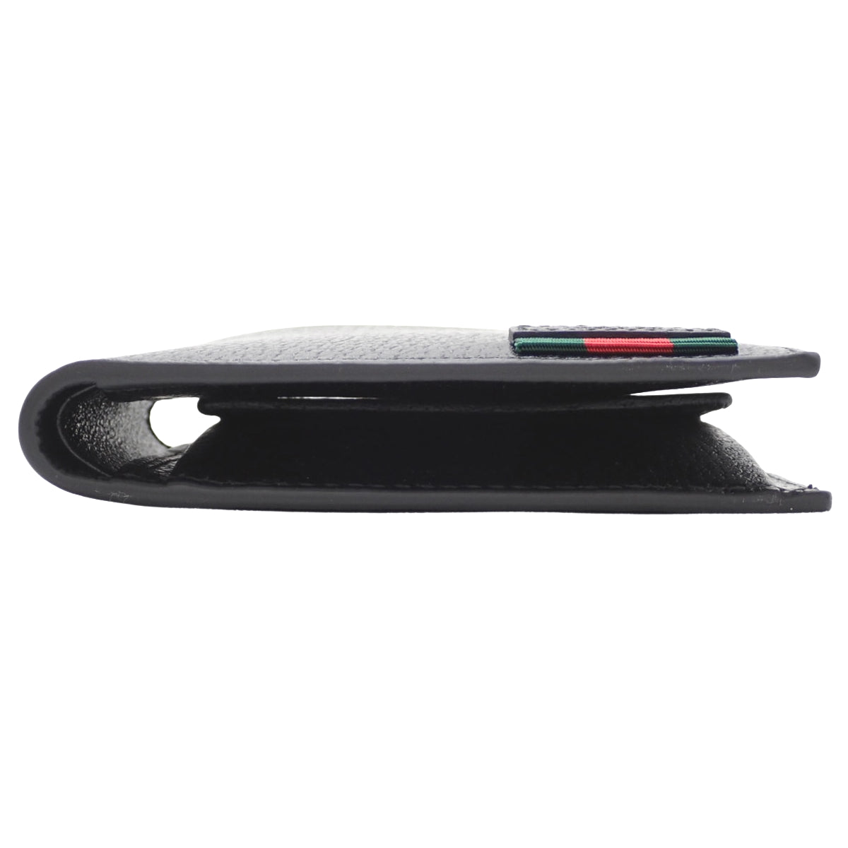 雪莉系列双折钱包,小牛皮,黑色,428748