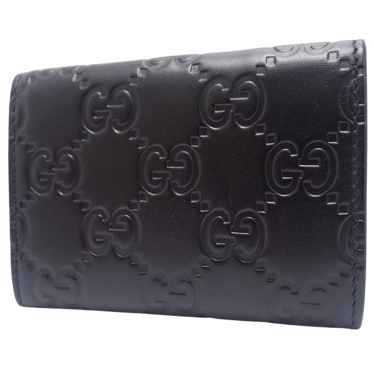 Guccissima 三折钱包 黑色 547070