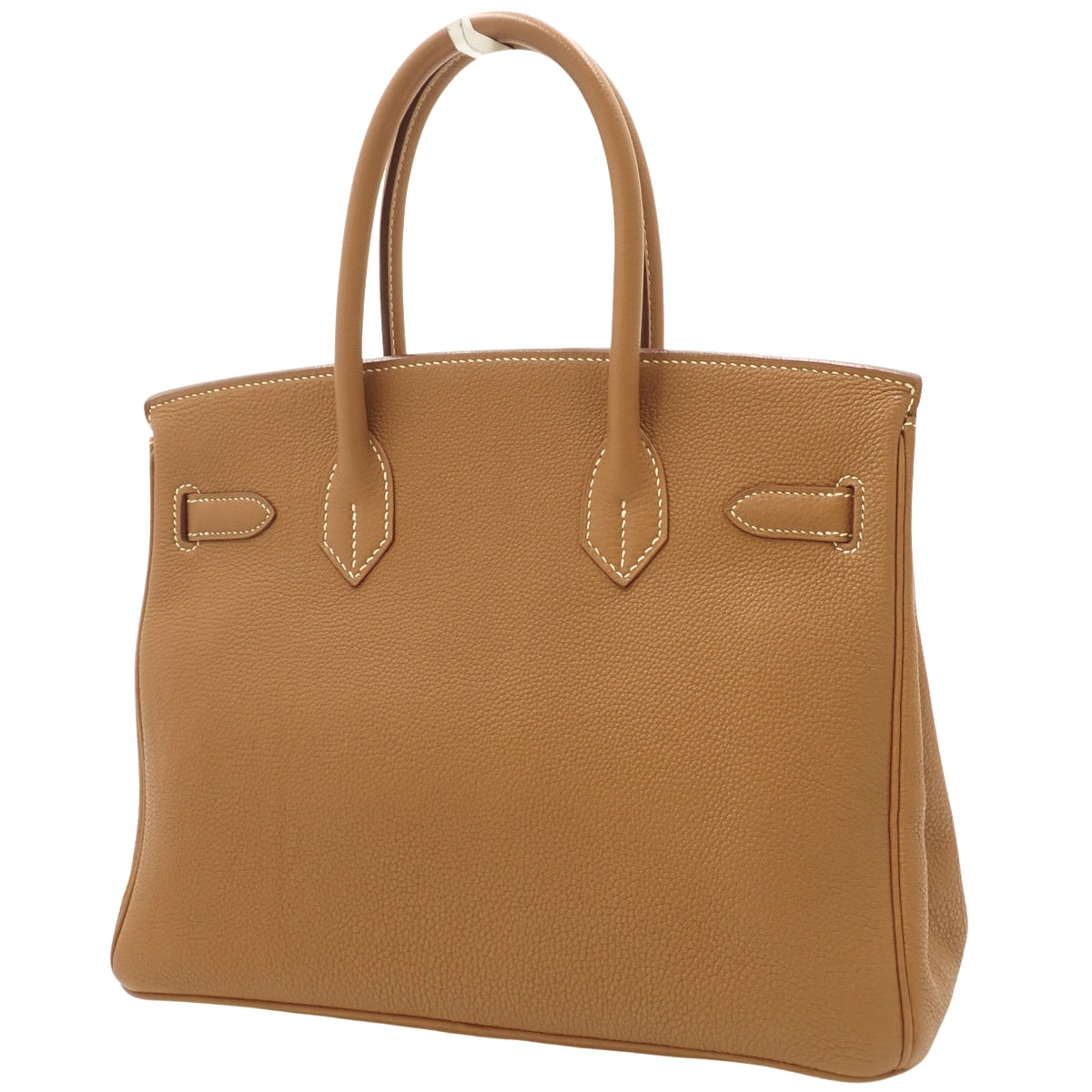 Birkin 30, Togo leather, palladium hardware, gold or silver hardware, □G stamp.