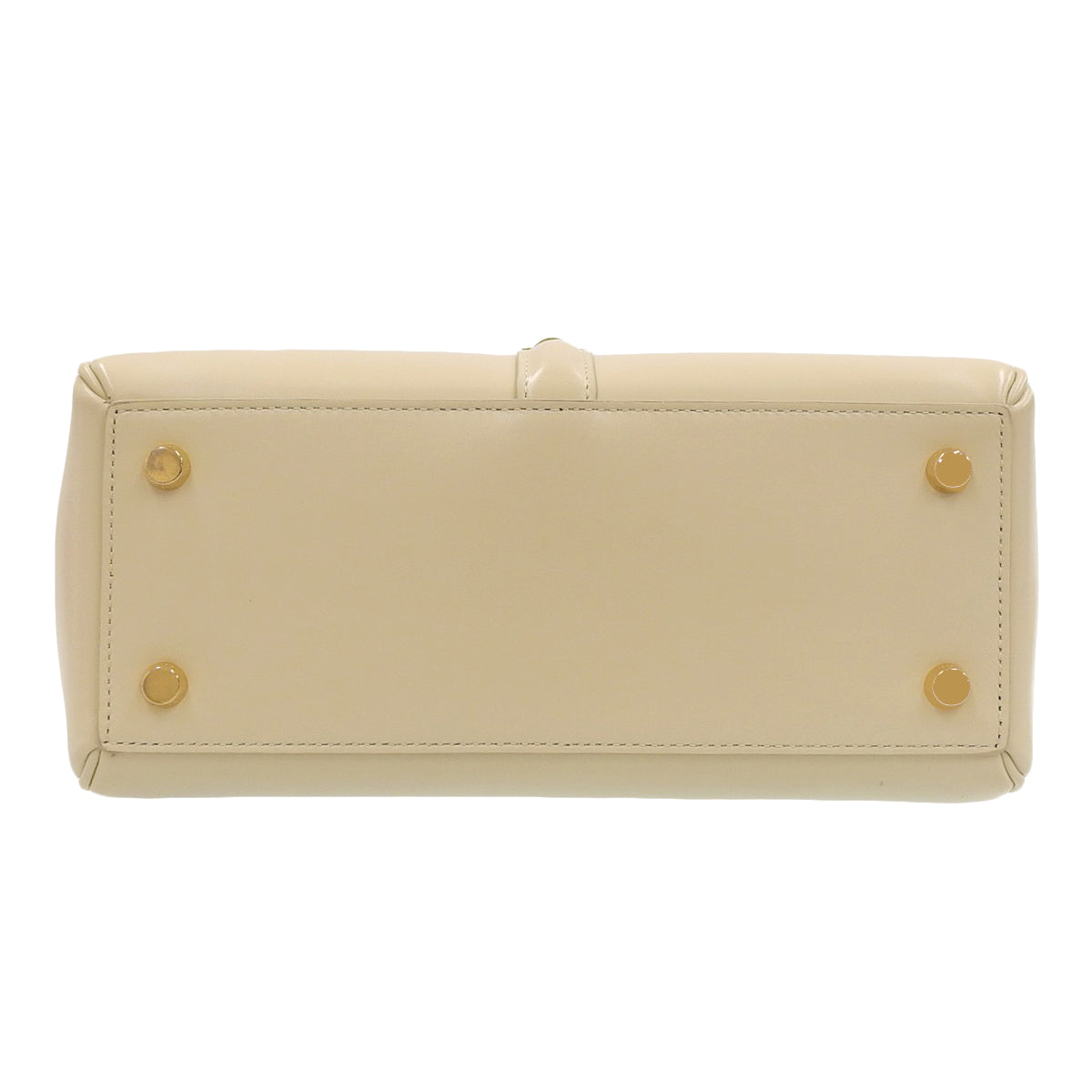 Small 16-seize Calfskin Cream 188003BEY