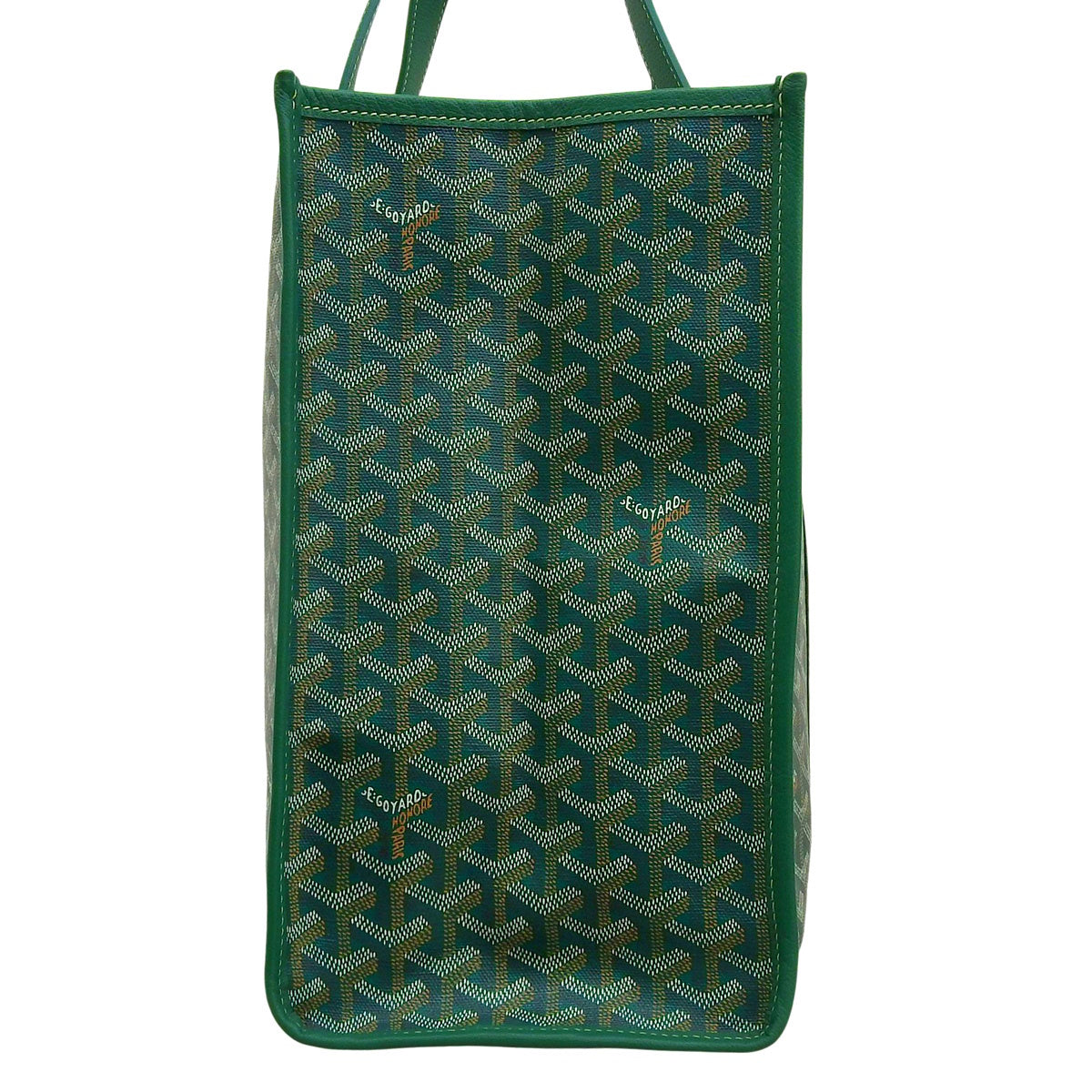 Villette MM PVC coated canvas green black