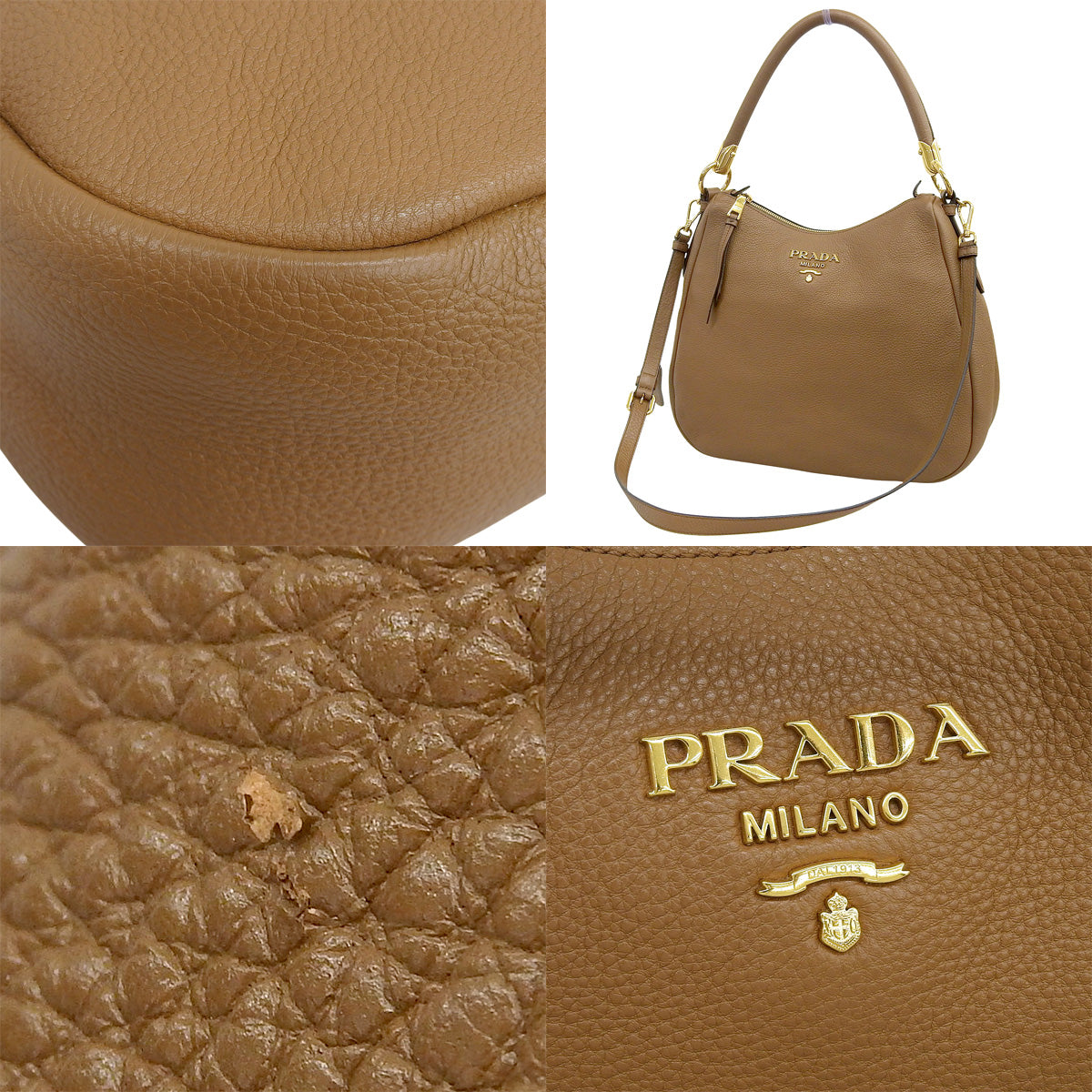 2-way bag, brown leather