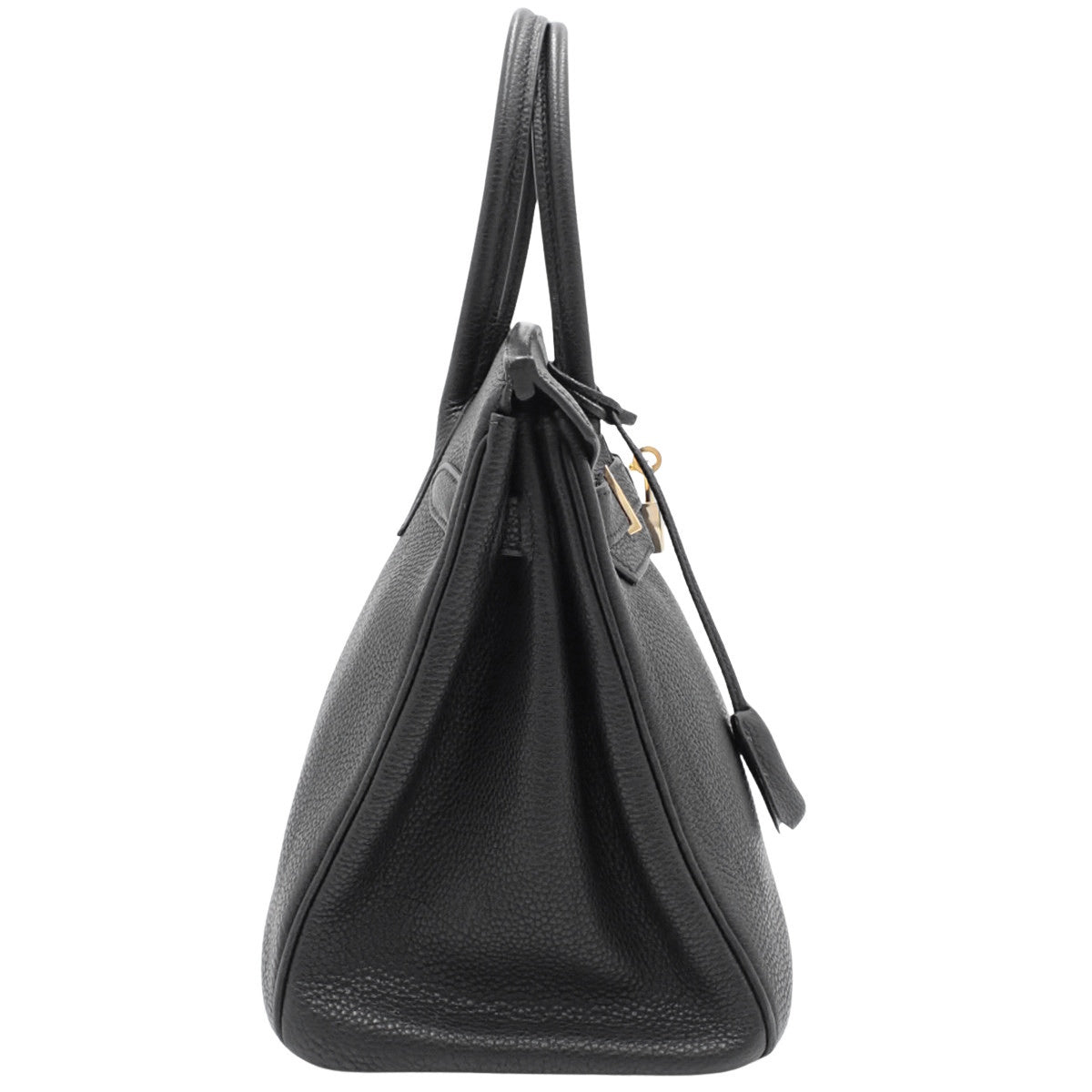 Birkin 30, Togo leather, black, gold hardware, □I stamp.