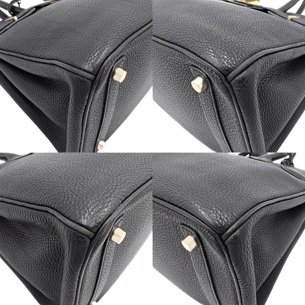 Birkin 30, Togo leather, black, gold hardware, □I stamp.