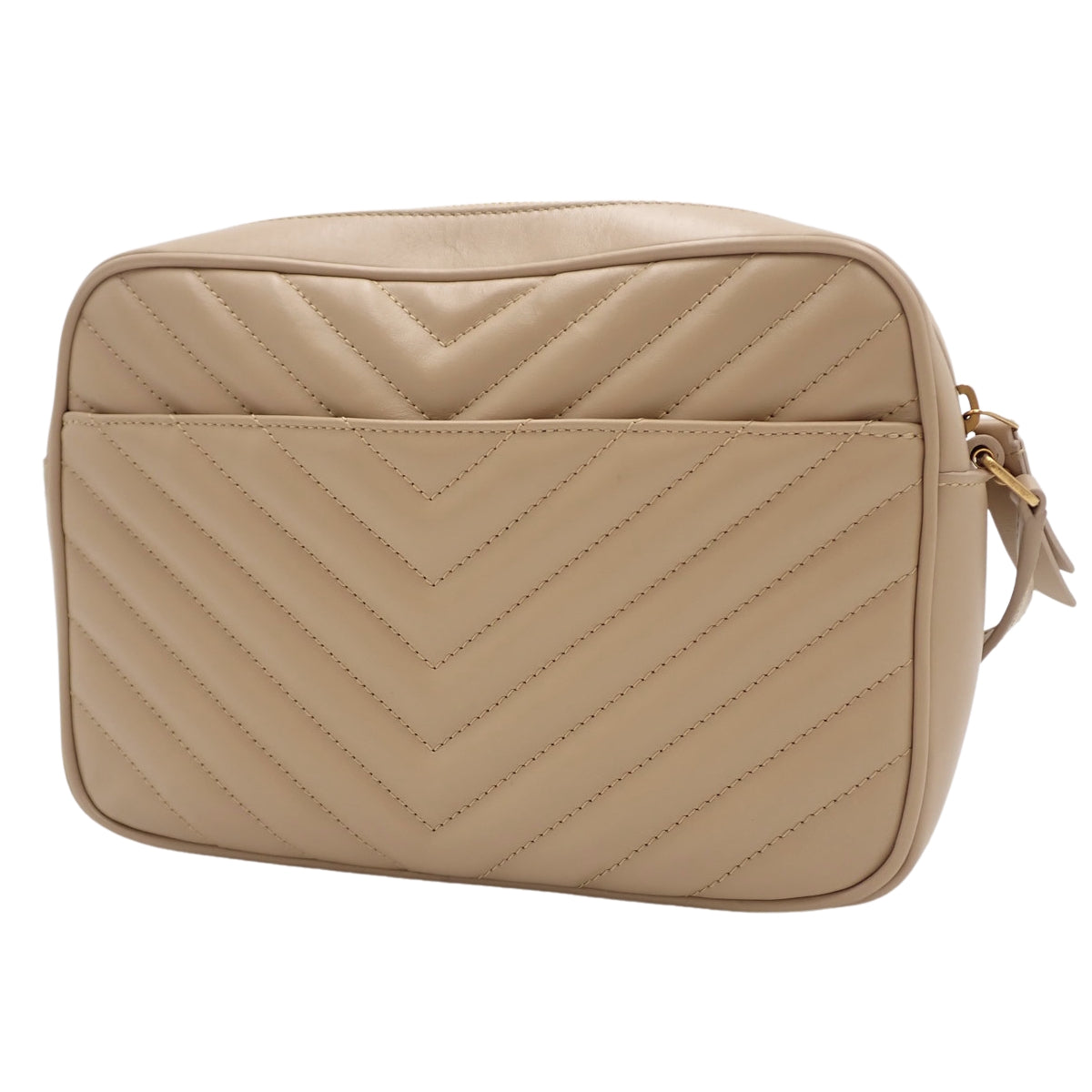 Lou Monogram Camera Bag, Calfskin, Beige, 761554