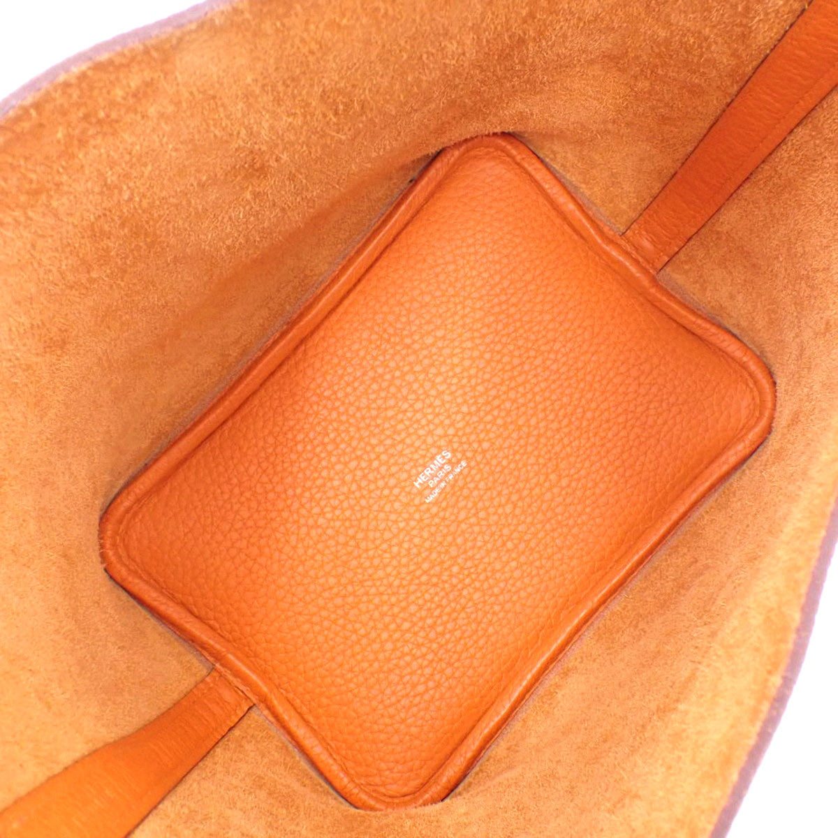 ピコタンロックPM トリヨンクレマンス オレンジ シルバー金具 C刻印