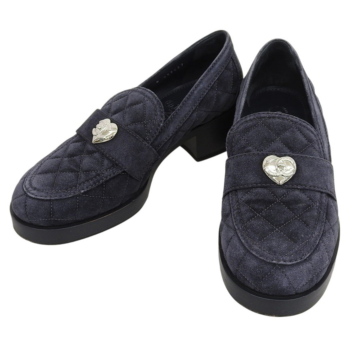 Coco Mark Heart Loafers 38C