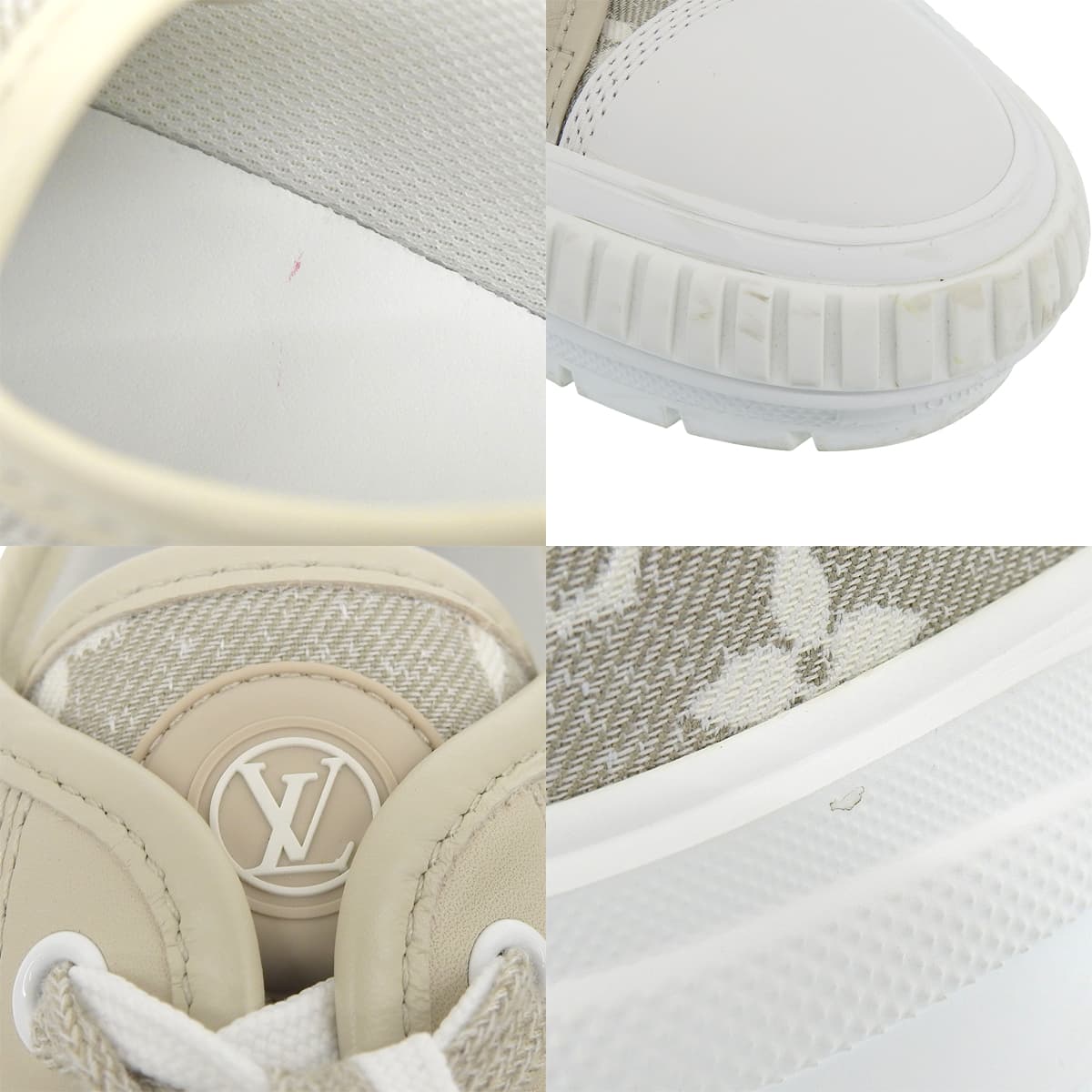 LV Squad Line Sneakers, Size 38