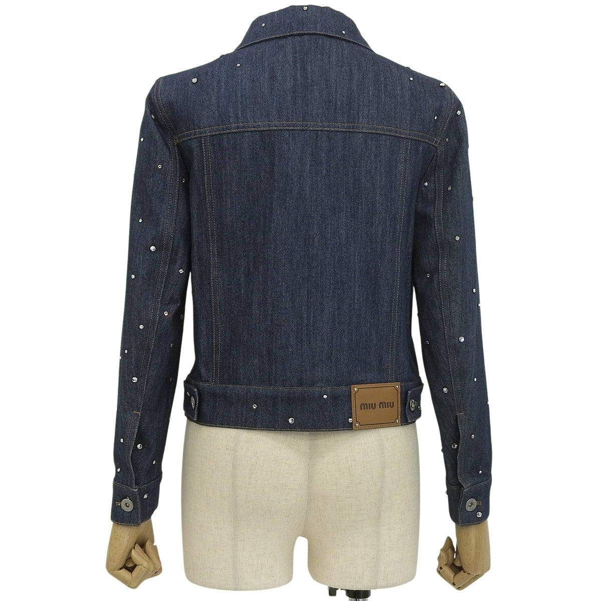 Beaded denim jacket 2017 36