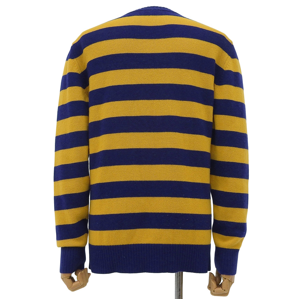 ボーダーニット S ロゴ刺繍 アナグラム