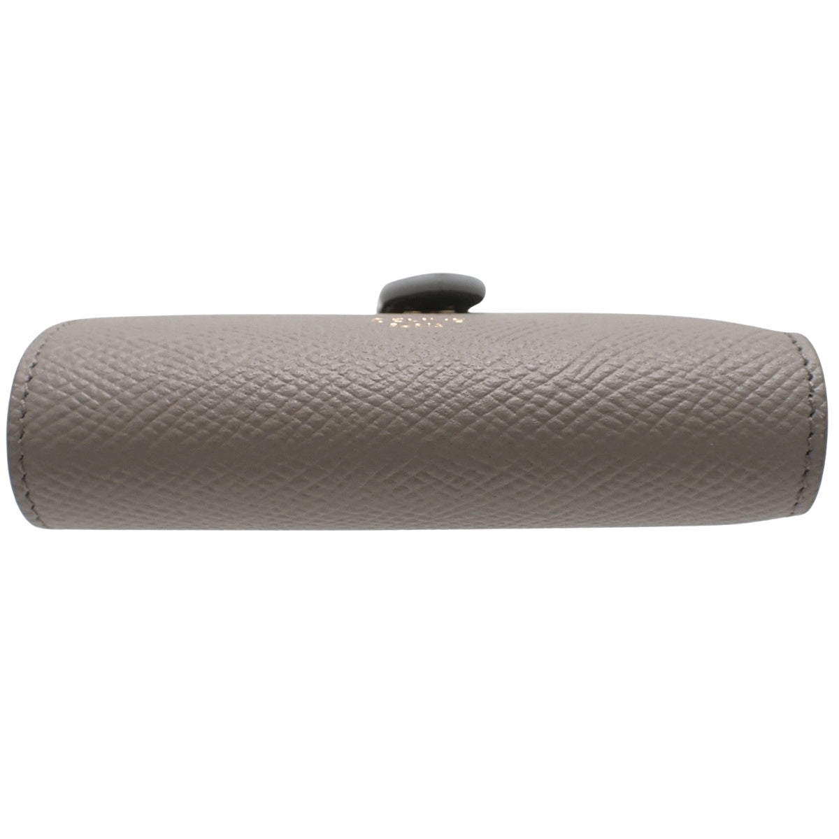 小号肩带钱包,粒面小牛皮,鹅卵石/矿物色,10H263BRU