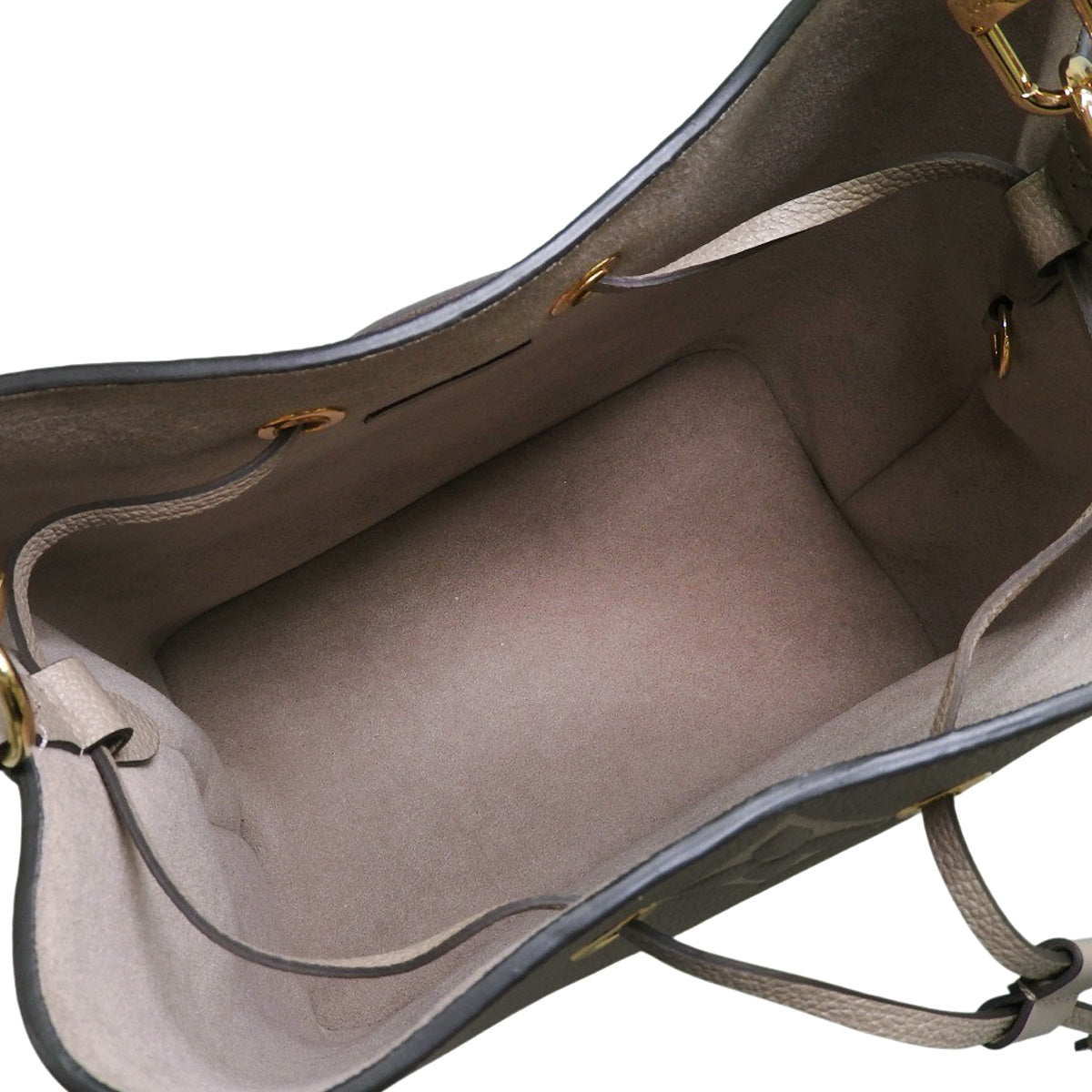 Two-tone Monogram Empreinte NeoNoe MM Tourterelle Creme M45555