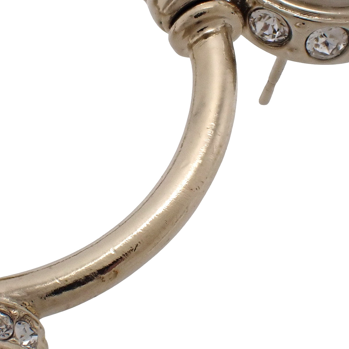 Coco Mark 珍珠耳环 金属 (GP) 水钻