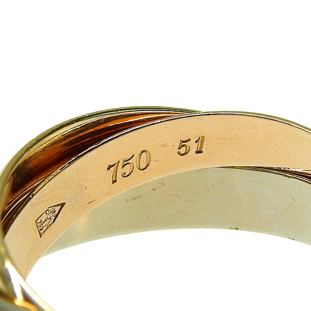 Trinity Classic MM K18PG YG WG Must de Cartier