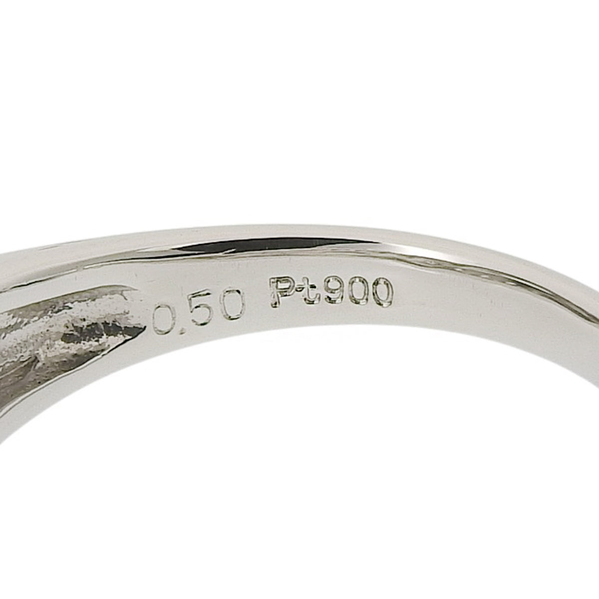 钻石戒指 D0.50 铂金 Pt900 5.9g