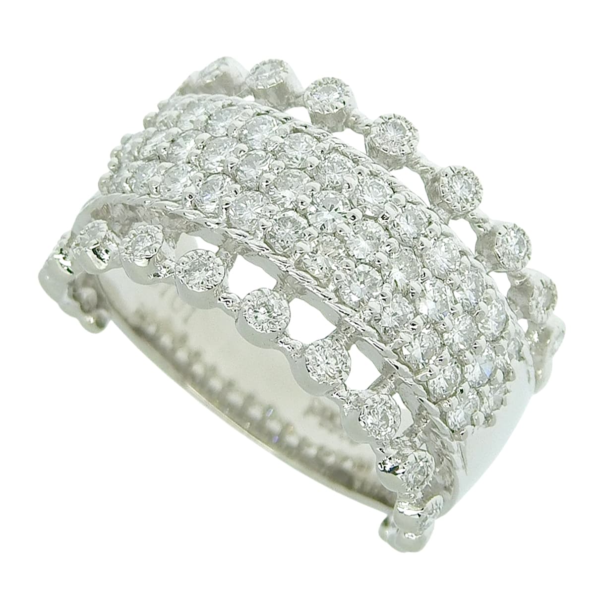 Diamond Ring D1.01 Platinum Pt900