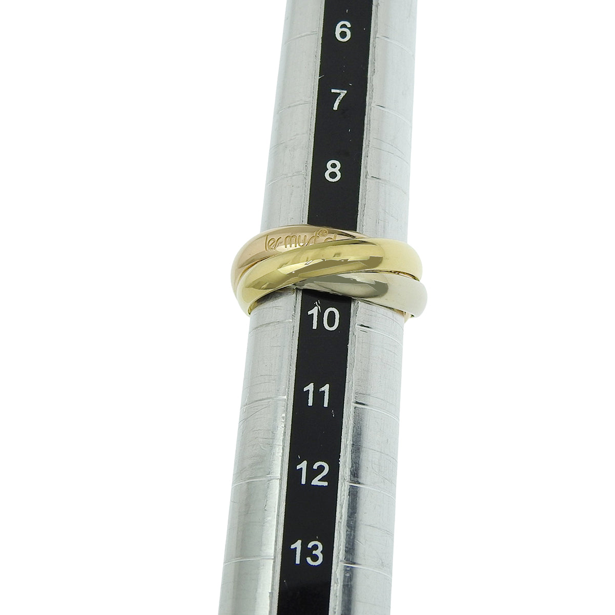 卡地亚 Trinity Classic MM 粉金 K18PG YG WG Must de Cartier 腕表