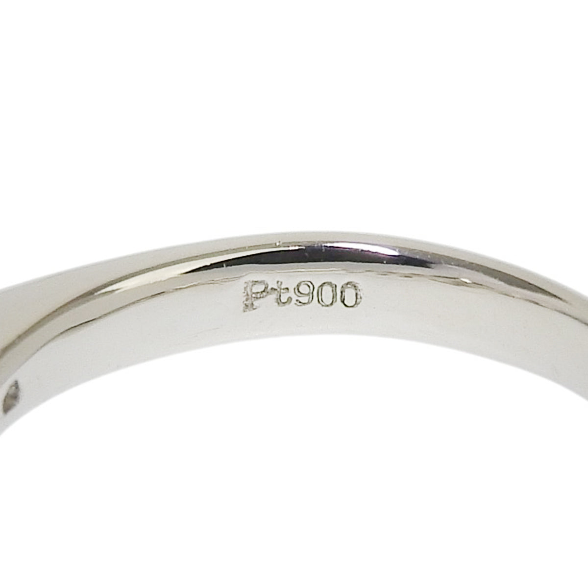 Diamond ring D1.00 Platinum Pt900 7.0g