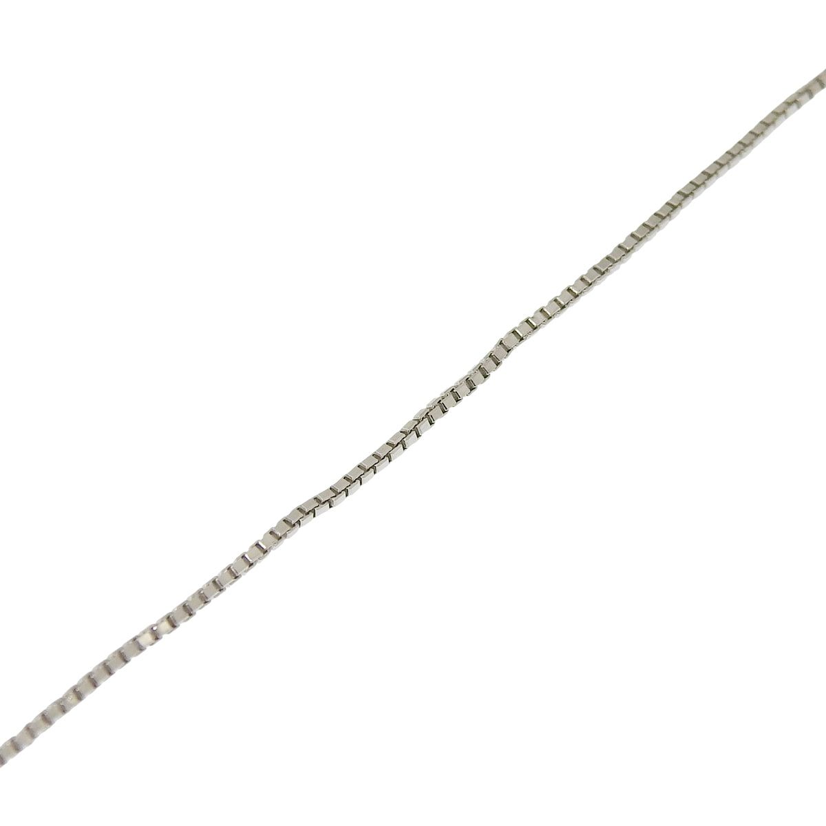 钻石十字架长项链 D0.86 白金 K18WG 12.8克