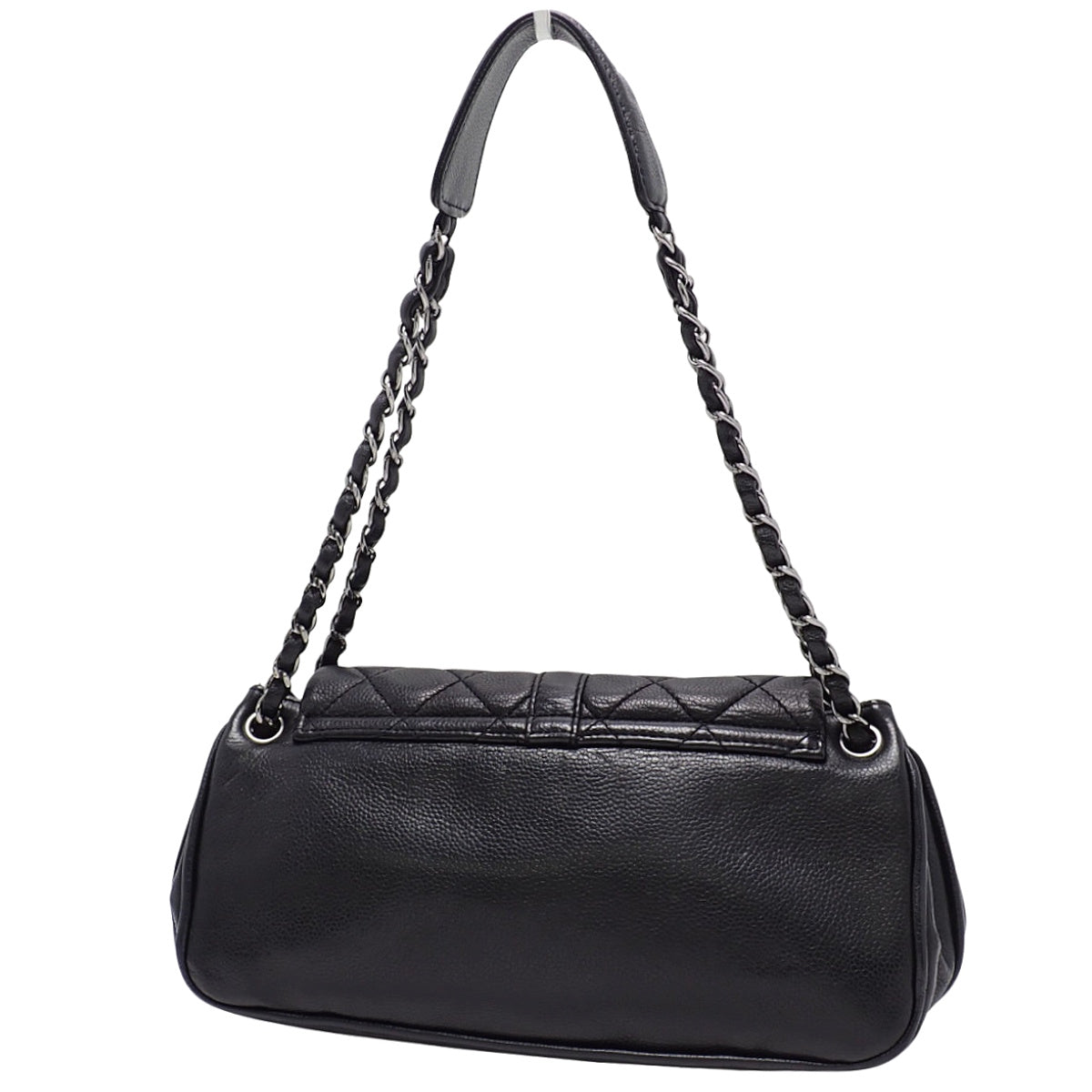 2.55/マトラッセ チェーンショルダーバッグ キャビアスキン ブラック A29901