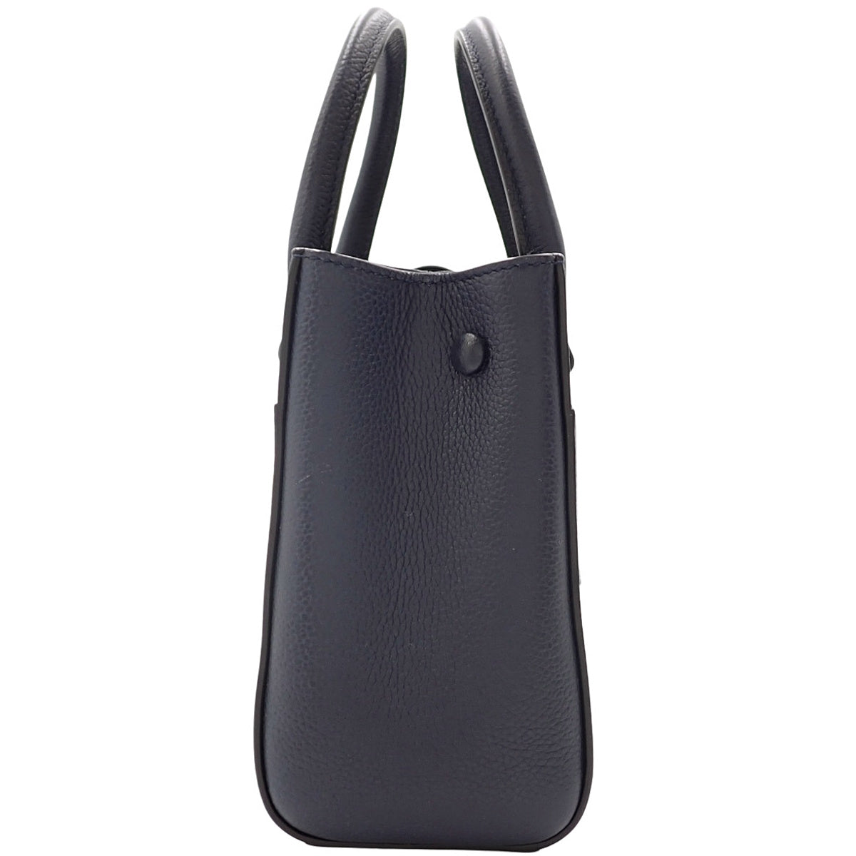 Neo Executive Tote 小号皮革海军蓝手提包 A69929