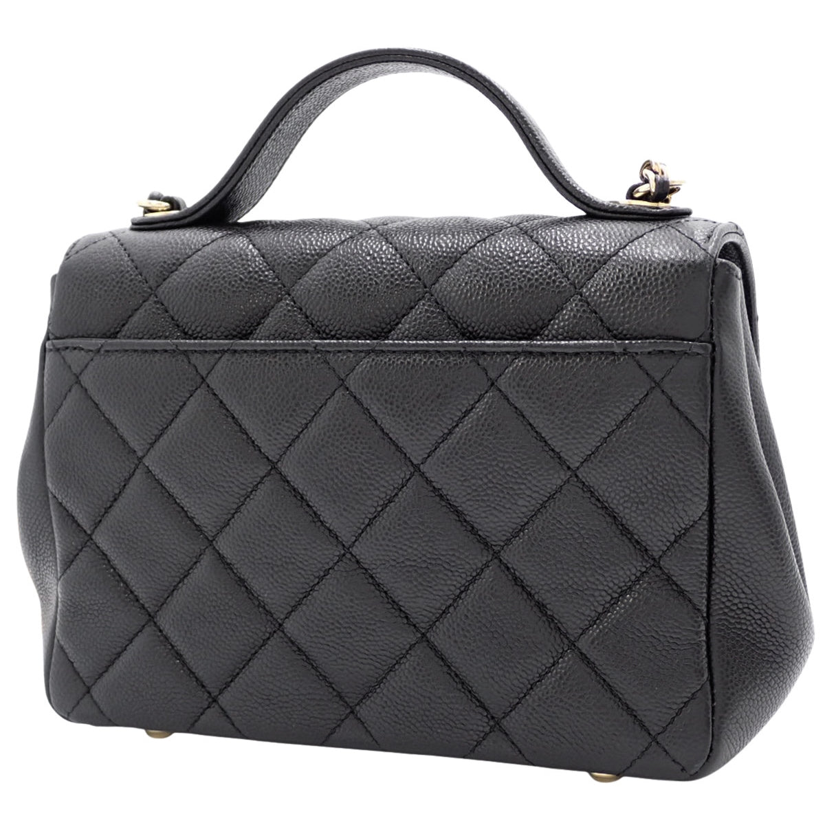 Matelasse Business Affinity Small Caviar Black A93749