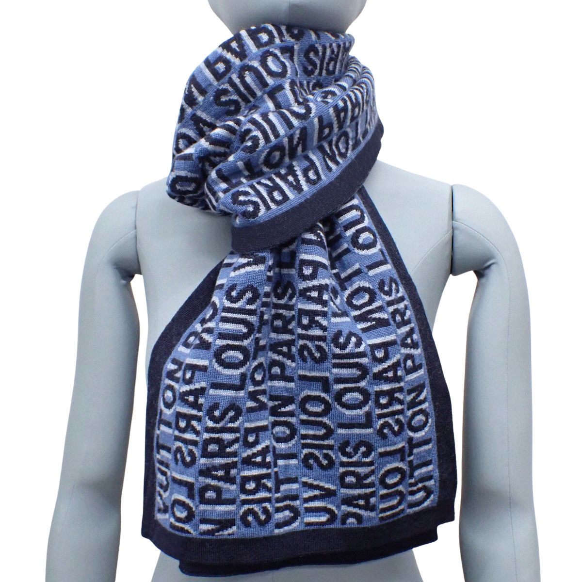 エシャルプ・LVタグ ウール M70535