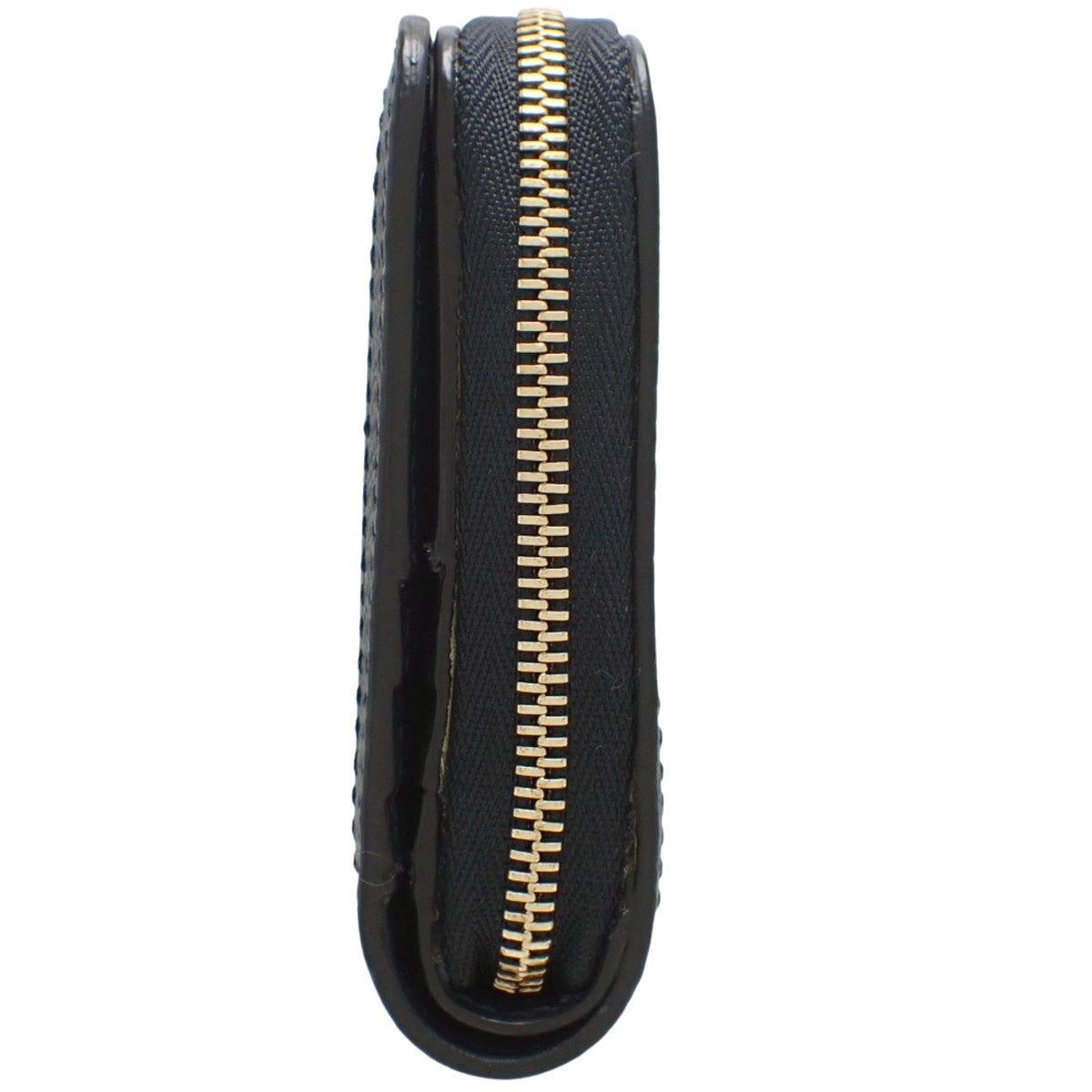 ジップアラウンド 長財布 レザー ネイビー