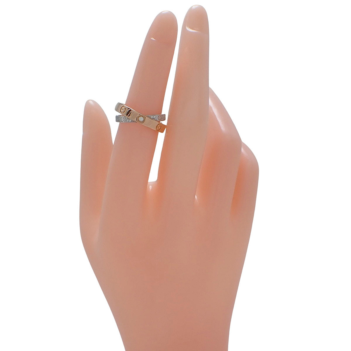 BE LOVE Diamond Ring K18PG WG