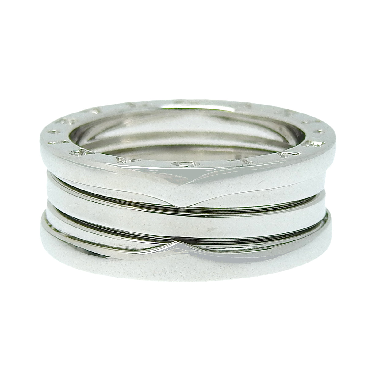 ビー・ゼロワン リング ホワイトゴールド K18WG ビーゼロワン