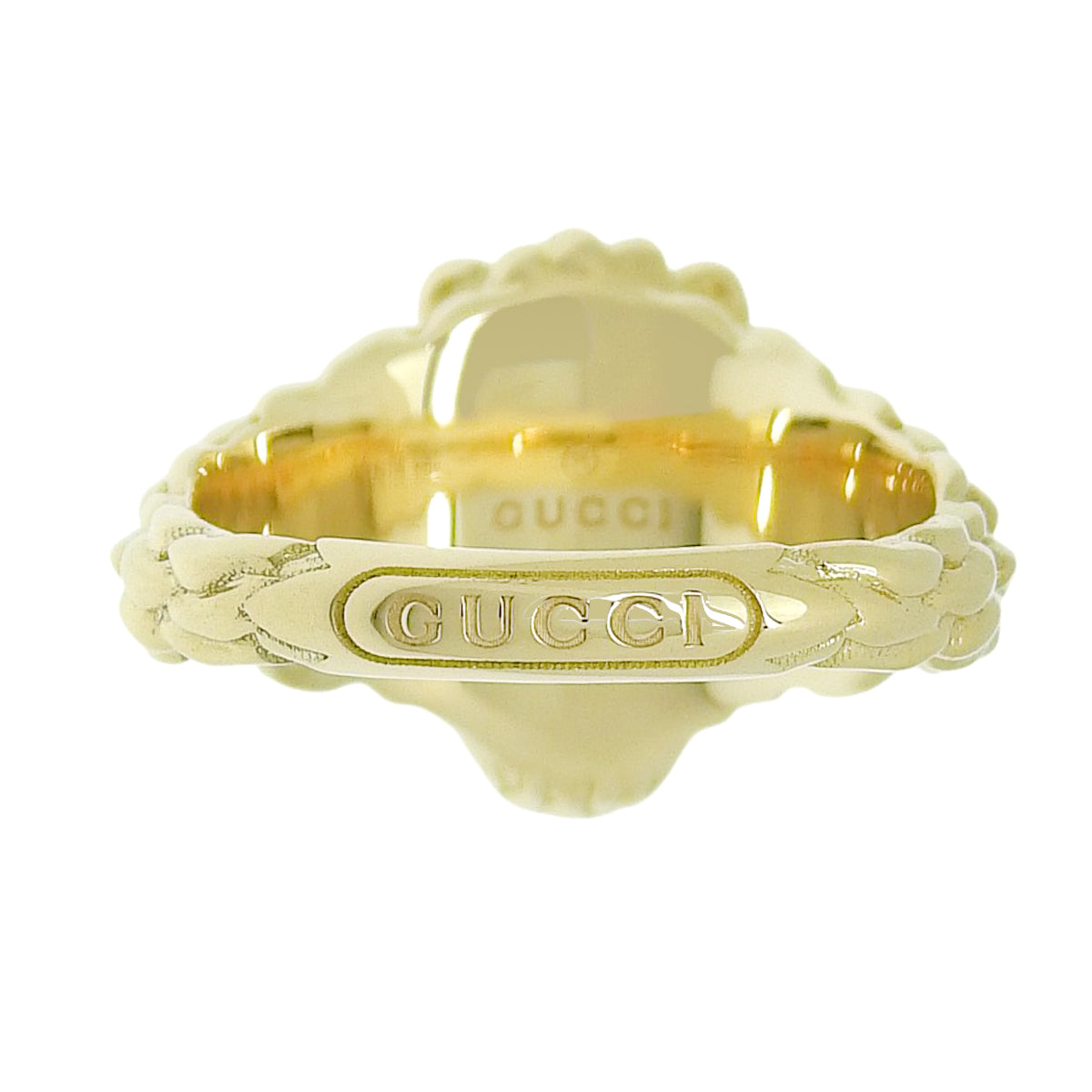 Lion Head Amethyst/Diamond Yellow Gold 18KYG