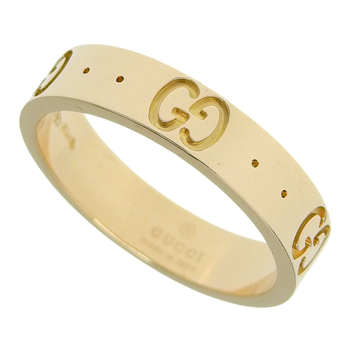 Icon Slim Ring 粉金 K18PG