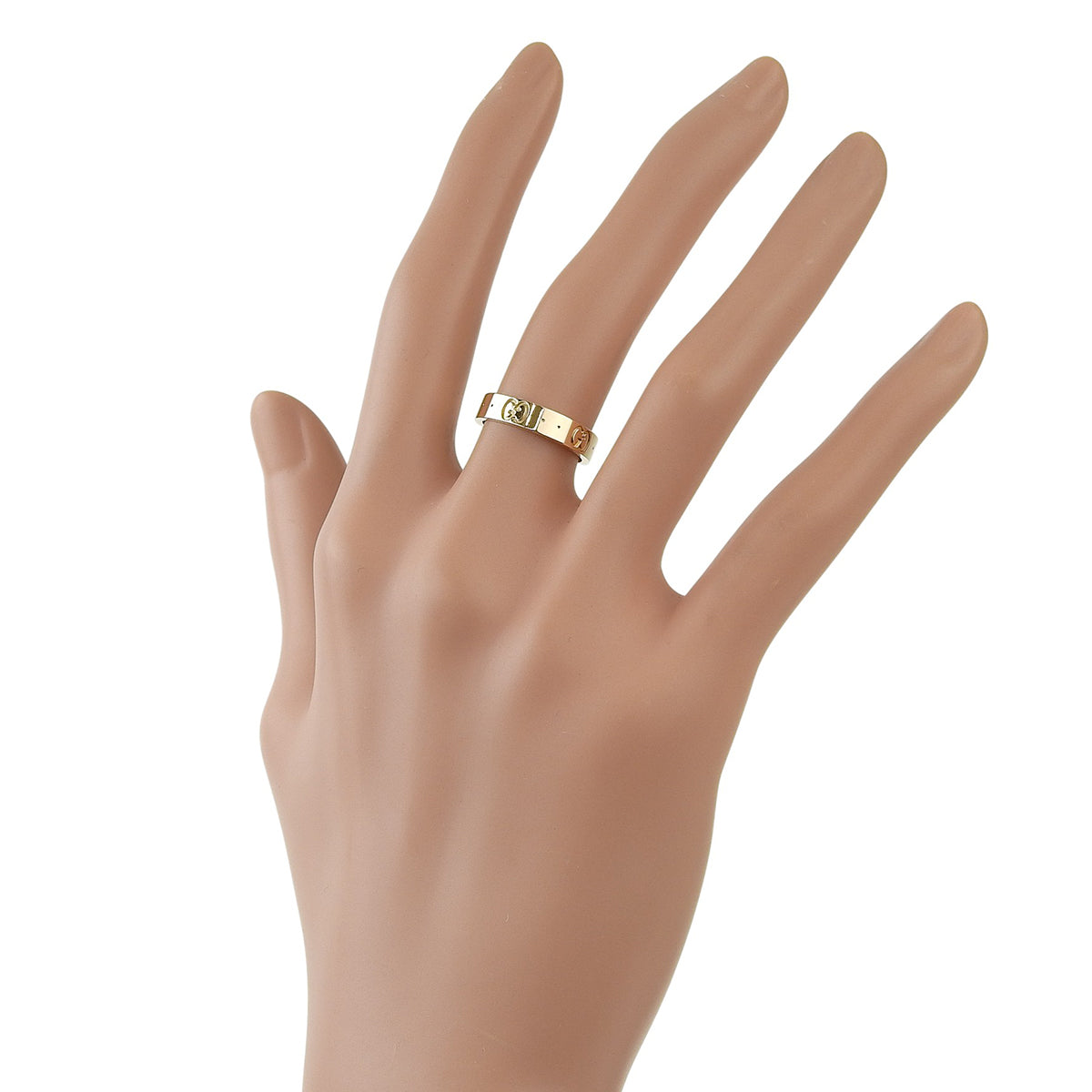 アイコン スリムリング ピンクゴールド K18PG