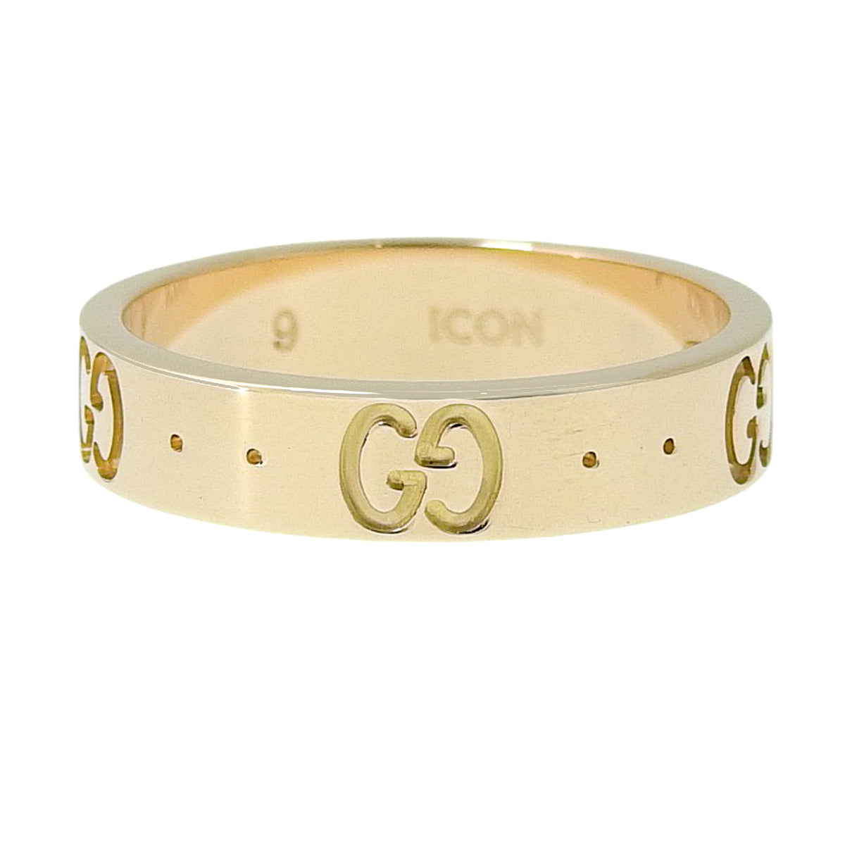 Icon Slim Ring Pink Gold K18PG